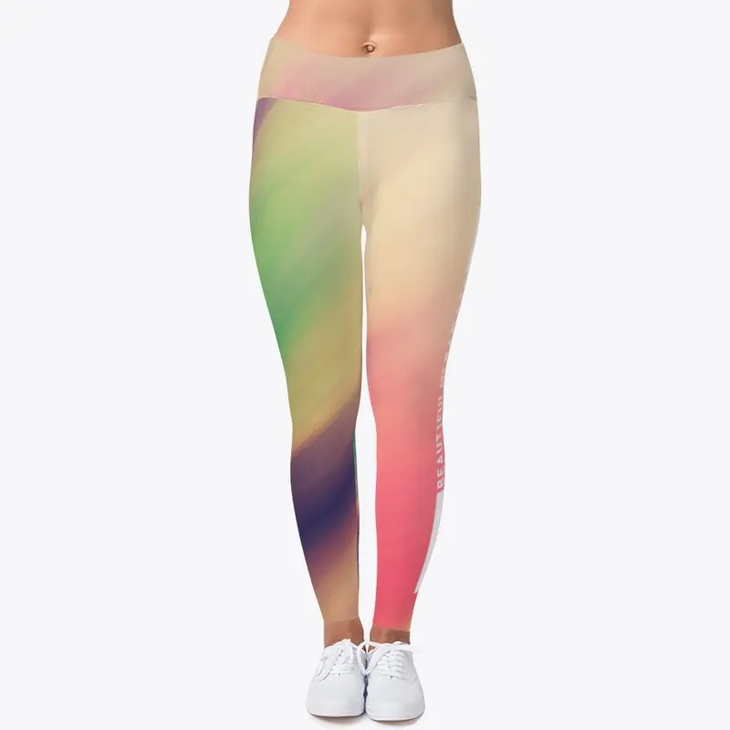 Leggins multi color graphic